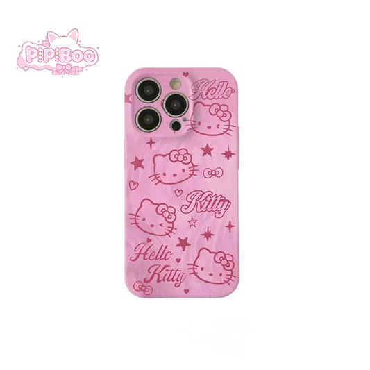 Pink Pearl HK Line Drawing Phone Case For iPhone