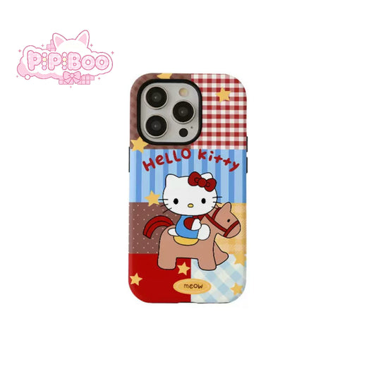 Patchwork HK Rocking Horse Phone Case