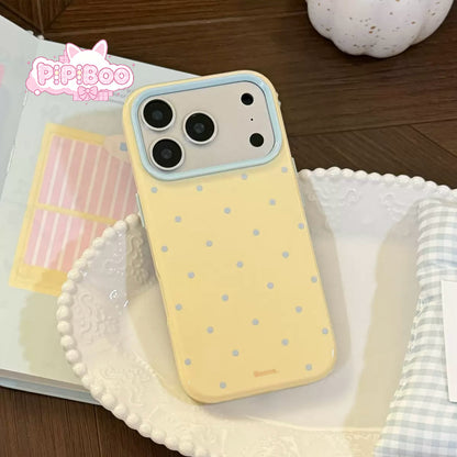 Cute dot ins style phone case for iPhone