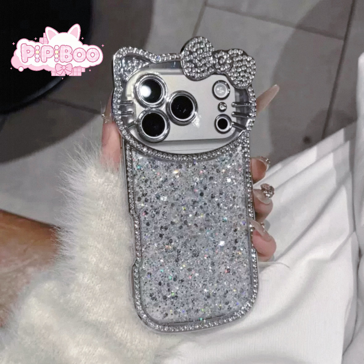 HK shining dimond phone case for iPhone