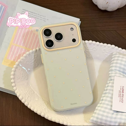 Cute dot ins style phone case for iPhone