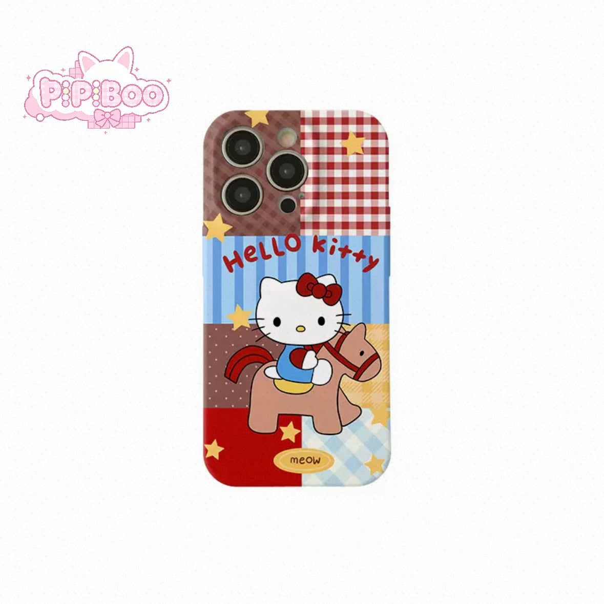 Patchwork HK Rocking Horse Phone Case